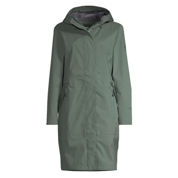 NEW!!! XL Ladies Woods Somervell Rain Jacket - Picture 1 of 14